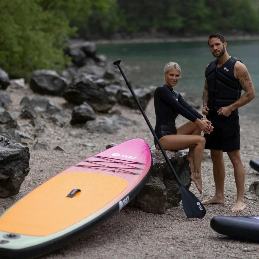 YEAZ Stand Up Paddling<· PARADISE BEACH - EXOTRACE - Capri Orange