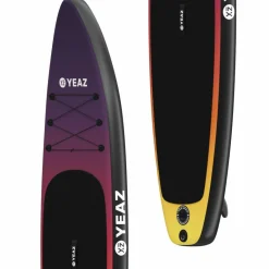 YEAZ Stand Up Paddling<· SUNSET BEACH - EXOTRACE PRO - SET Violet Purple