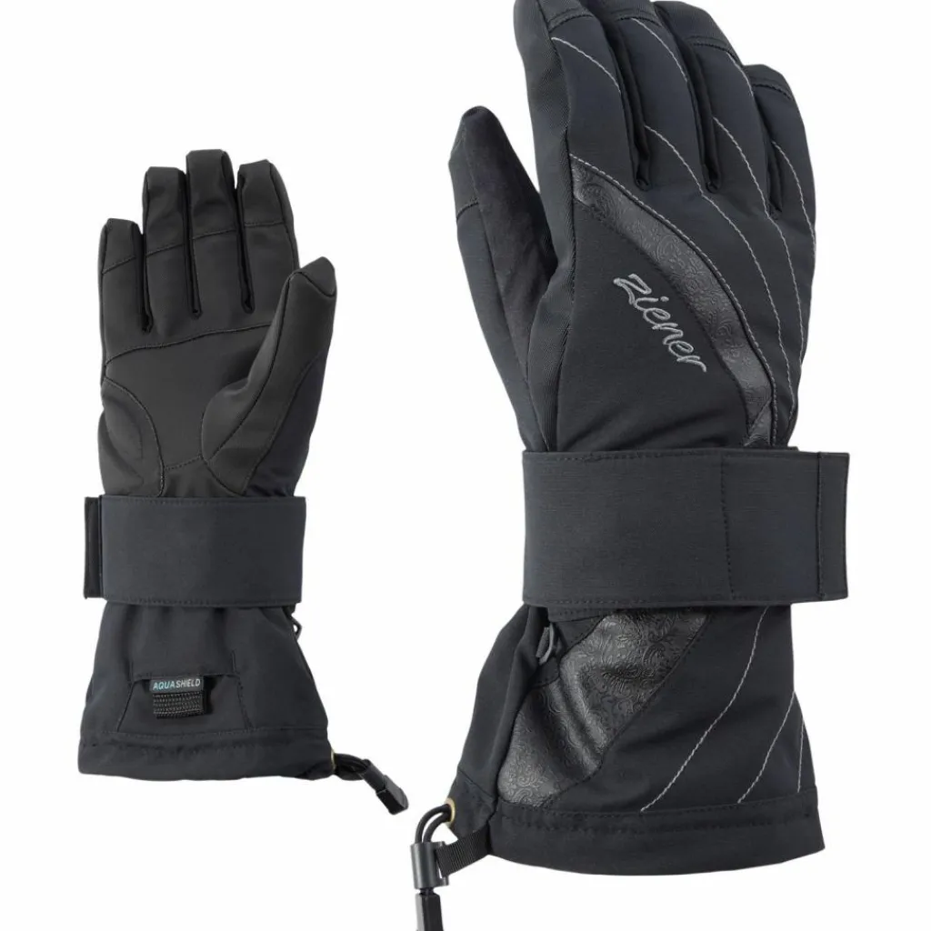 Ziener Skihandschuhe|Snowboarding<· MILANA black
