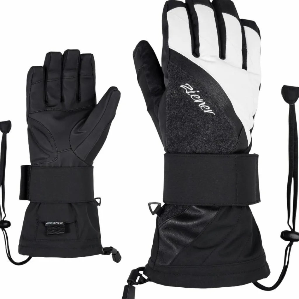 Ziener Skihandschuhe|Snowboarding<· MILANA black