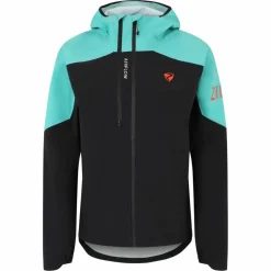 Ziener Regenjacken<· NEMIL-Z black.tropical teal