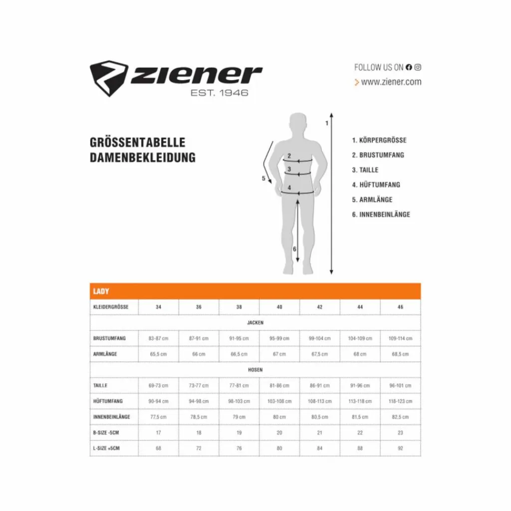 Ziener Ski|Ski<· TILLA-Z Seaweed