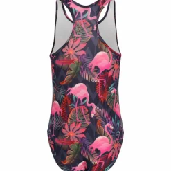 ZigZag Schwimmen<· Irena Print 3673 Flamingo