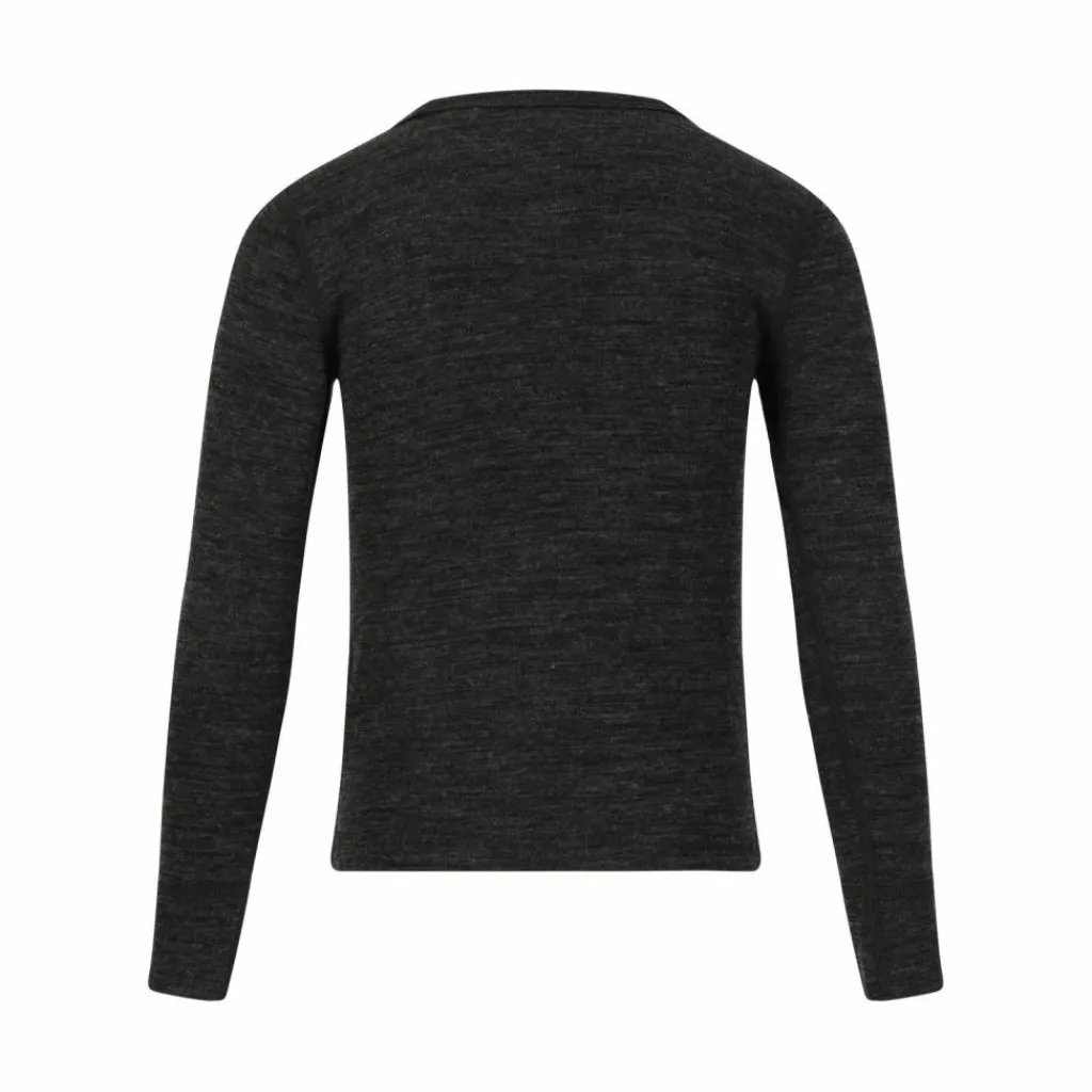 ZigZag Funktionswäsche<· Merino Terry 1011 Dark Grey Melange