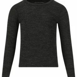 ZigZag Funktionswäsche<· Merino Terry 1011 Dark Grey Melange