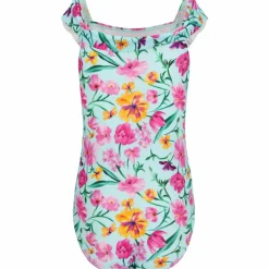 ZigZag Schwimmen<· Tropical Print 3702 Blue