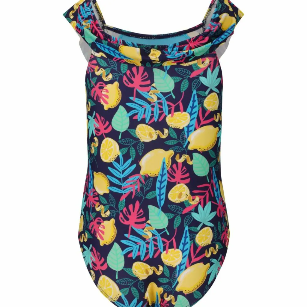 ZigZag Schwimmen<· Tropical Print 3598 Lemon